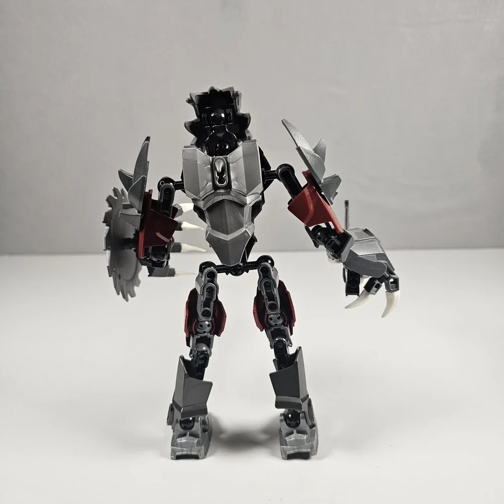LEGO Legends of Chima Worriz 70204 Buildable Figure Wolf Warrior Complete